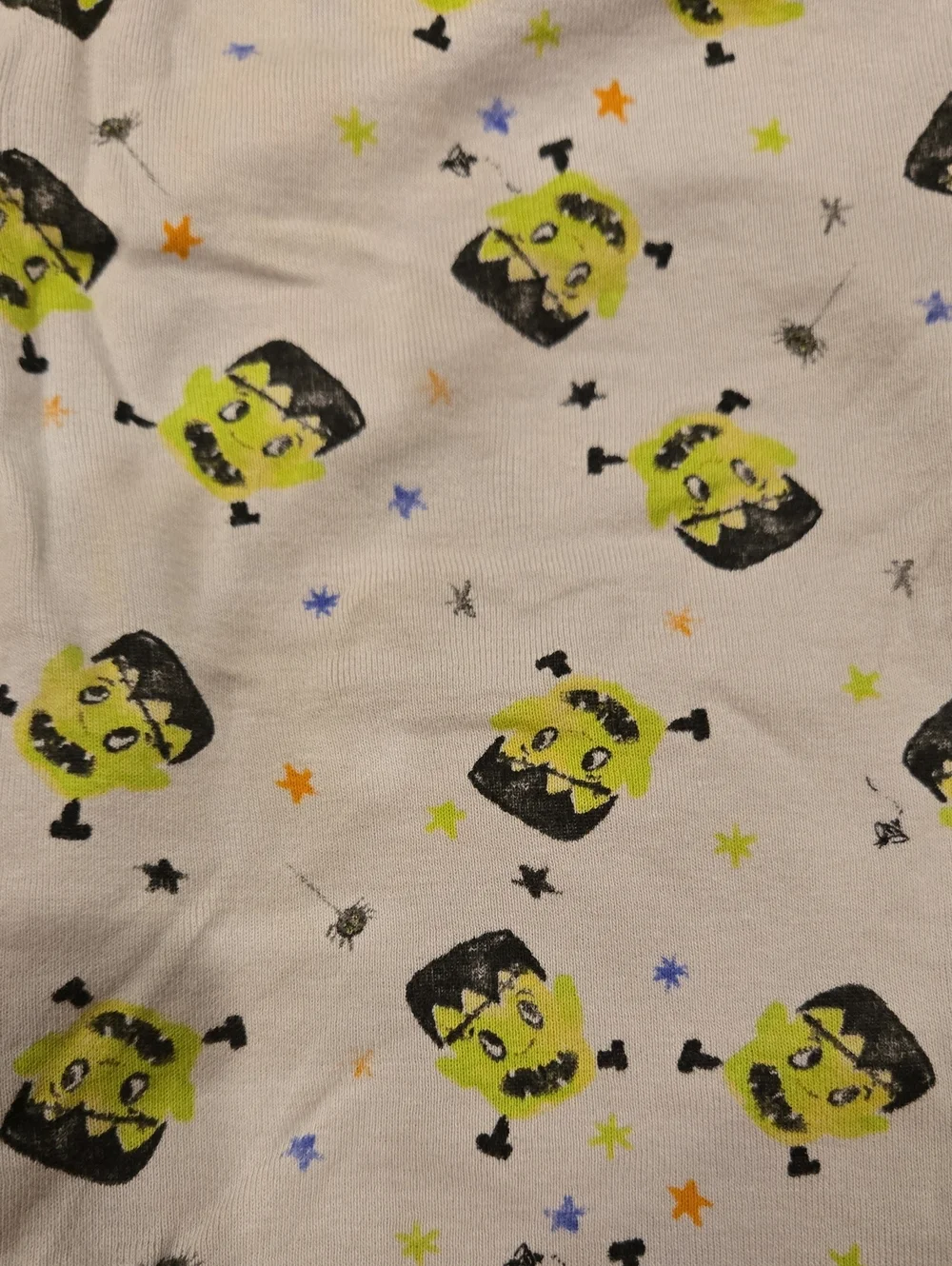 Burts Bees Baby Toddler Monster Long Sleeve Short & Pants Pajama Set